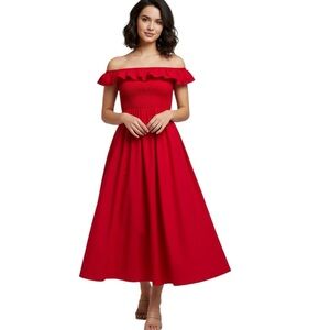 Red Kate Spade dress size small perfect condition